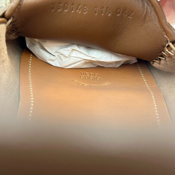 Men's Gucci interlocking GG Supreme driver loafers size 11.5 made in Italy - Picture 8 of 10